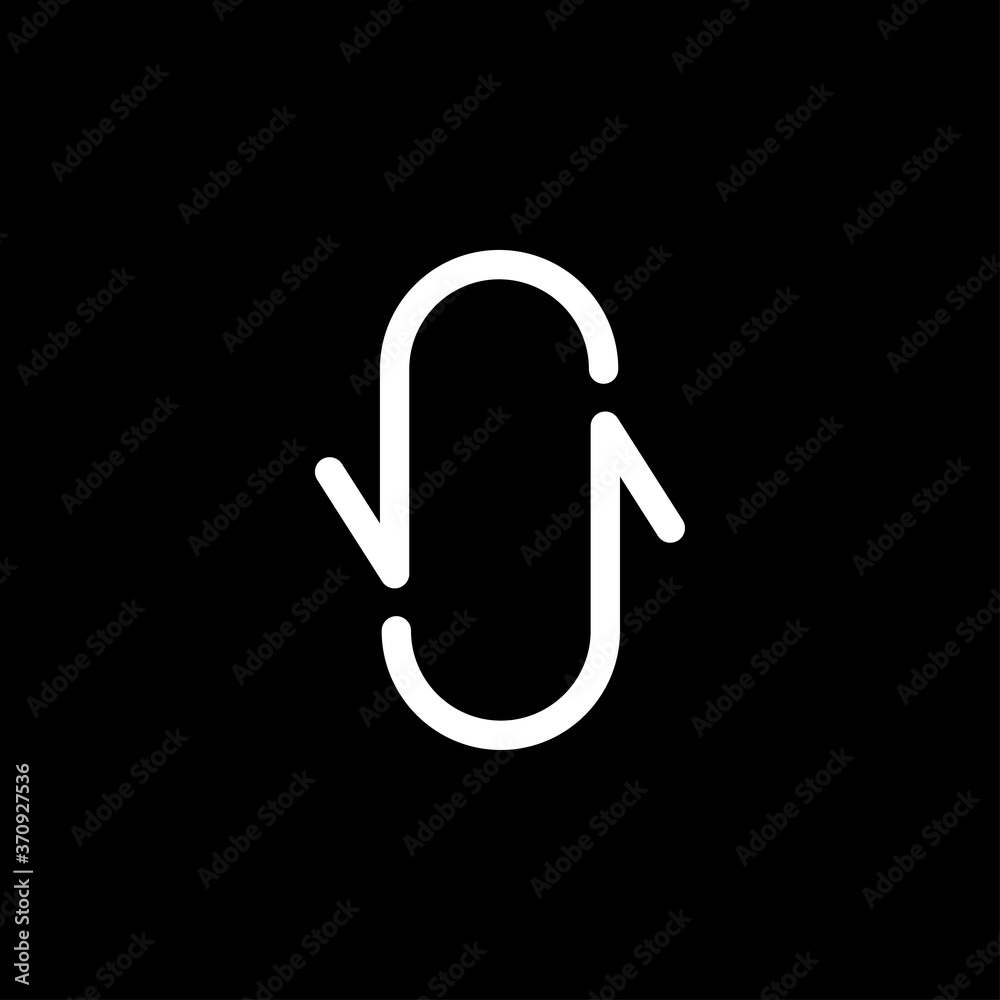 Arrow Icon in trendy flat style isolated on background. Arrow symbol Arrow Icon in trendy flat style isolated on background. Arrow symbol