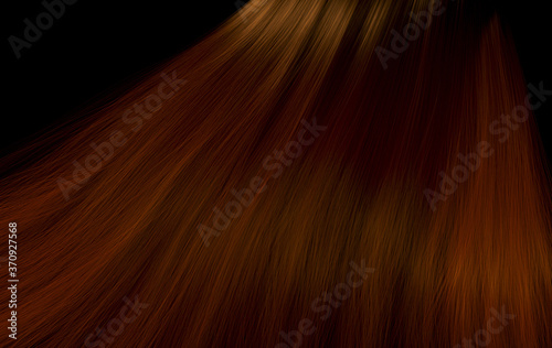 Long Ginger Hair