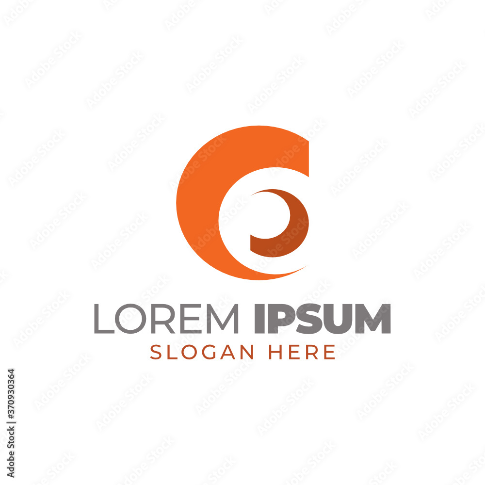 Abstract camera logo
