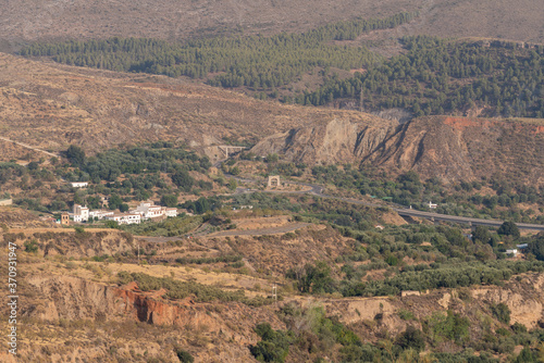 mountainous area in southern Spain