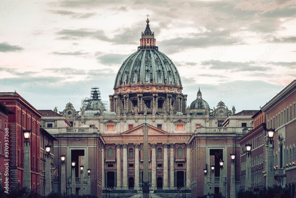 St. Peter's Basilica in Rome / the Vatican
