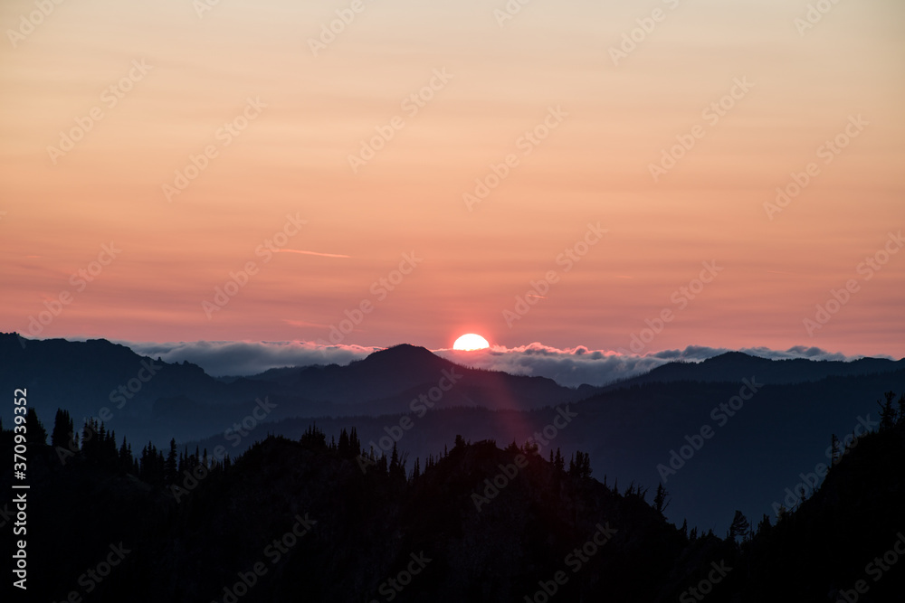 sunrise over the mountains sunrise over the mountains