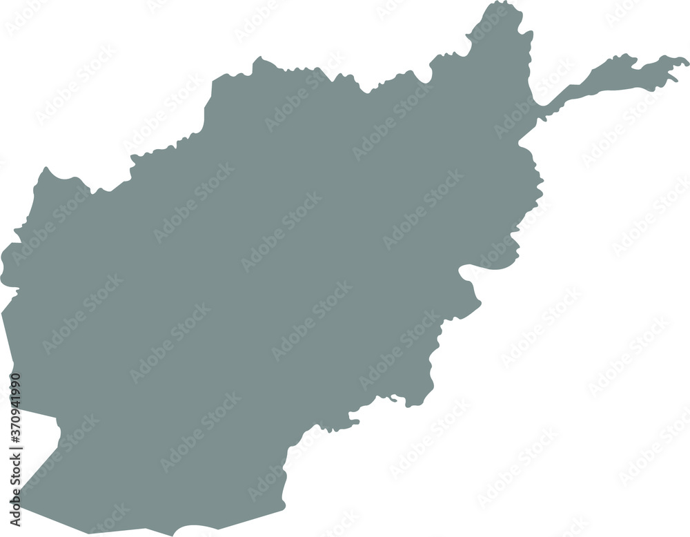 map of afghanistan