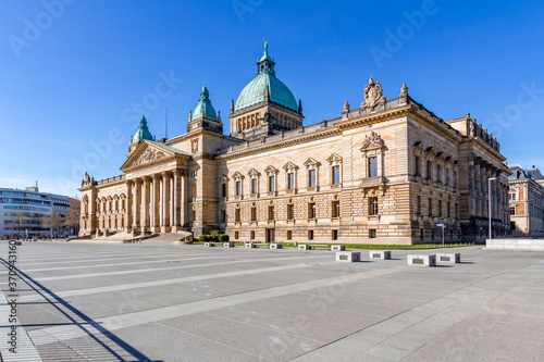 Obraz na płótnie Bundesverwaltungsgericht in Leipzig w salonie