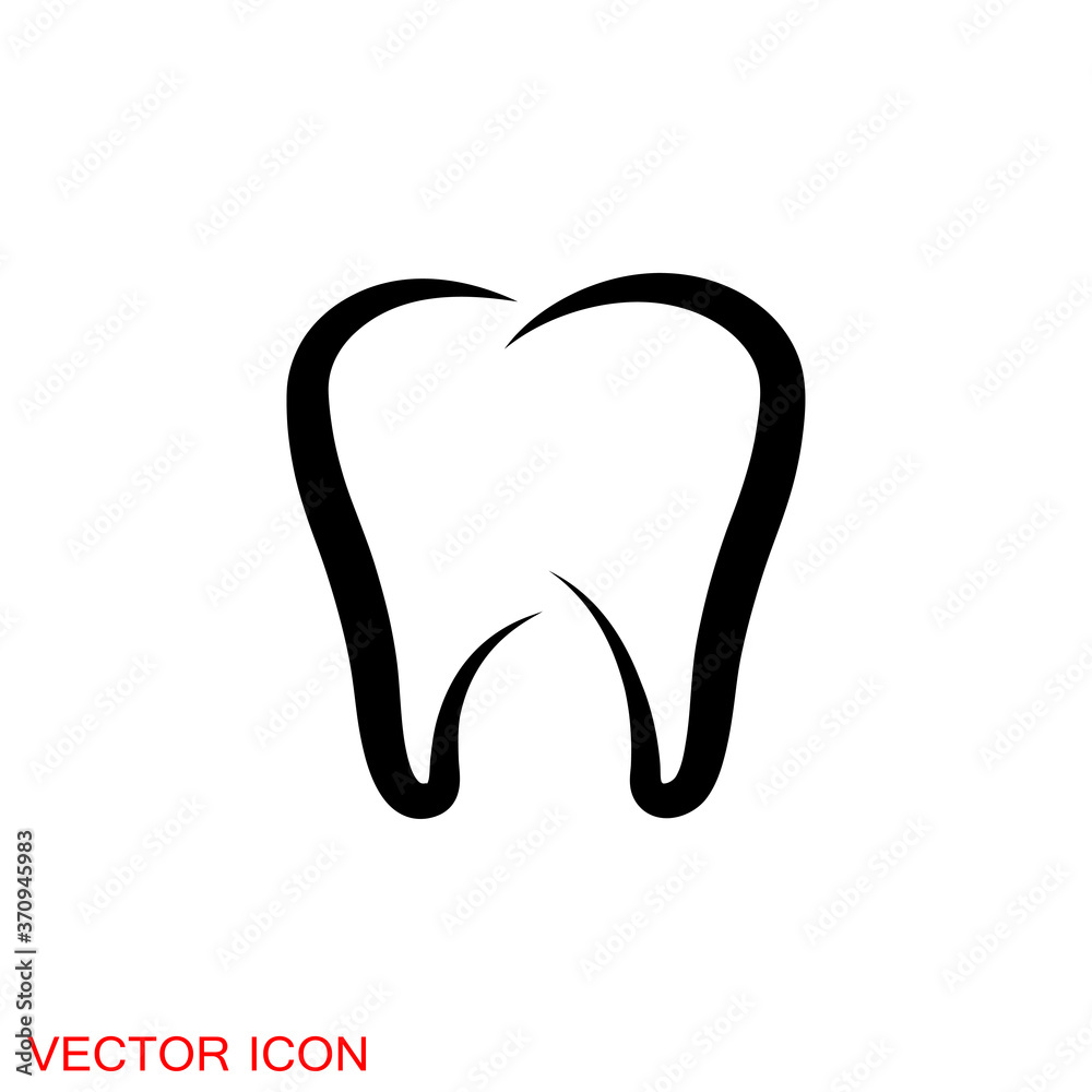 Dentist icon, Oral hygiene label vector illustration Dentist icon, Oral hygiene label vector illustration