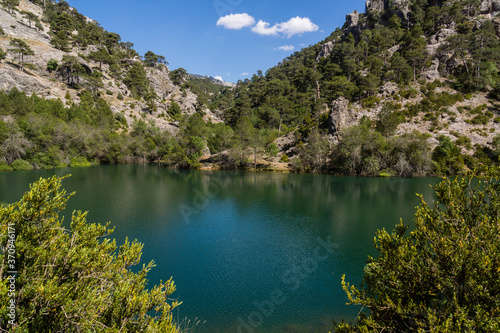 nacimiento del rio Borosa, embalse de Aguas Negras, ruta del rio Borosa, parque natural sierras de Cazorla, Segura y Las Villas, Jaen, Andalucia, Spain