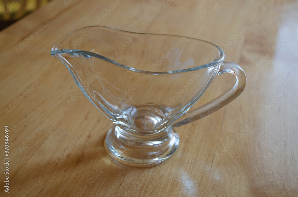 empty glass on a table empty glass on a table