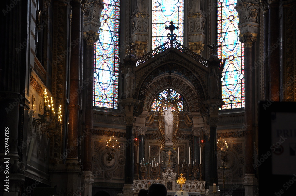 La Basilique Notre Dame de Fourvière lyon