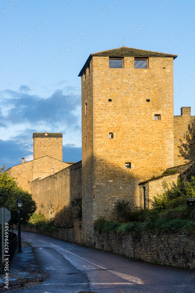 murallas, Ainsa, Huesca, Spain