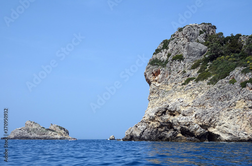 Küste bei paleokastritsa, Korfu