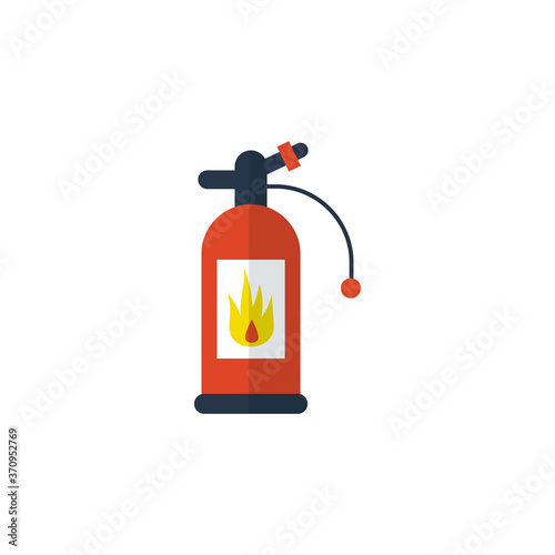 fire extinguishers icon logo