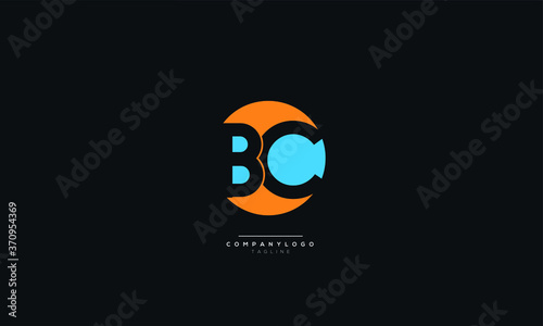 BC Letter Business Logo Design Alphabet Icon Vector Symbol