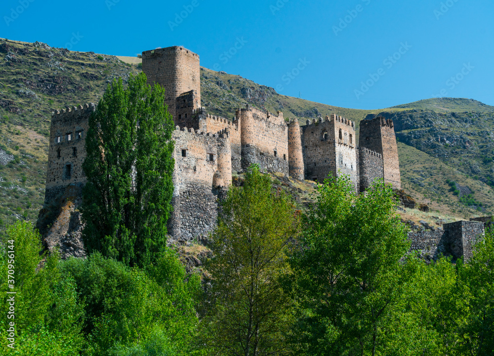 Khertvisi Fortress, Junction of Artaani Mtkvari and Javakheti Mtkvari rivers, Samtskhe-Javakheti Region, Georgia, Middle East