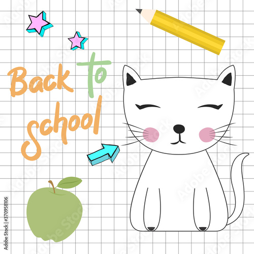 back to school card