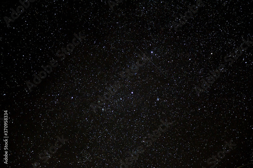 Stars texture in the night sky on Monte Rosa