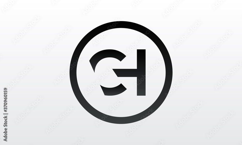 Initial CH Letter Logo With Creative Modern Business Typography Vector Template. Creative Letter CH Logo Vector. Initial CH Letter Logo With Creative Modern Business Typography Vector Template. Creative Letter CH Logo Vector.