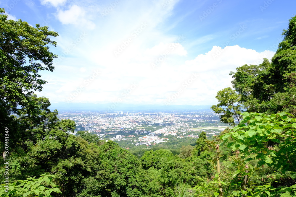 view from the mountain