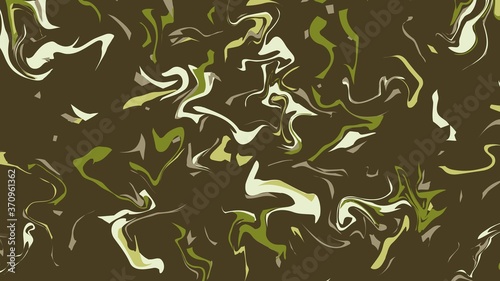 Digital marble art and illustration for wallpaper and background using forest color palette