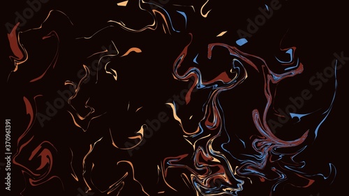 Digital marble art and illustration for wallpaper and background using forest color palette