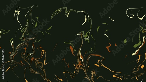 Digital marble art and illustration for wallpaper and background using forest color palette