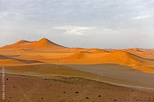 Landscape in Paracas National Park, Peru