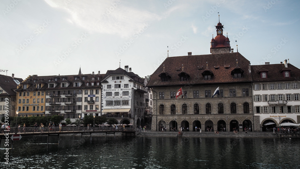 Naklejka premium Lucerne in Switzerland
