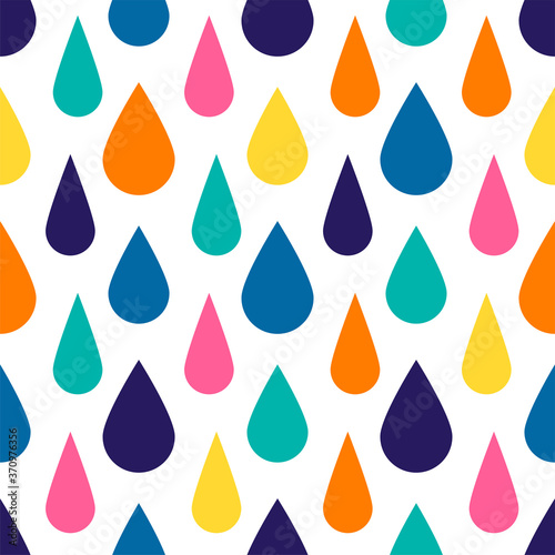 Abstract bright colorful seamless pattern.