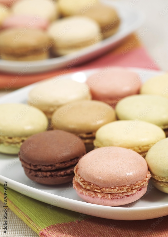 Plate with Macaroons Plate with Macaroons