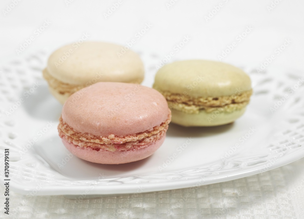 Plate with Macaroons Plate with Macaroons