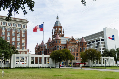Old Dallas County Courthouse on Dealey Plaza photo