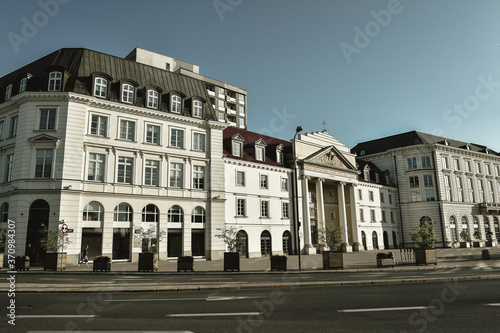 buildings on the theater square in Warsaw © FoTom