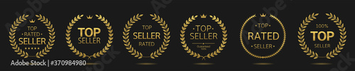 Top rated seller wreath label set