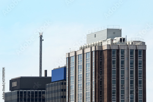 Wallpaper Mural Skyscrapers in downtown Syracuse Torontodigital.ca