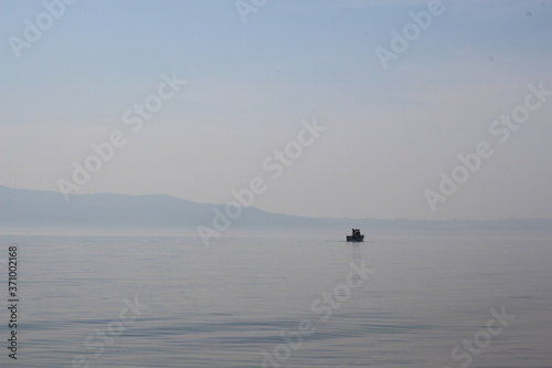 fishing on the lake