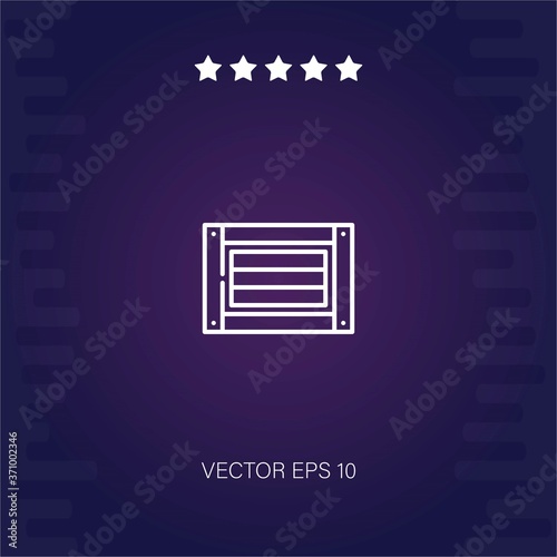 soap box vector icon modern illustration