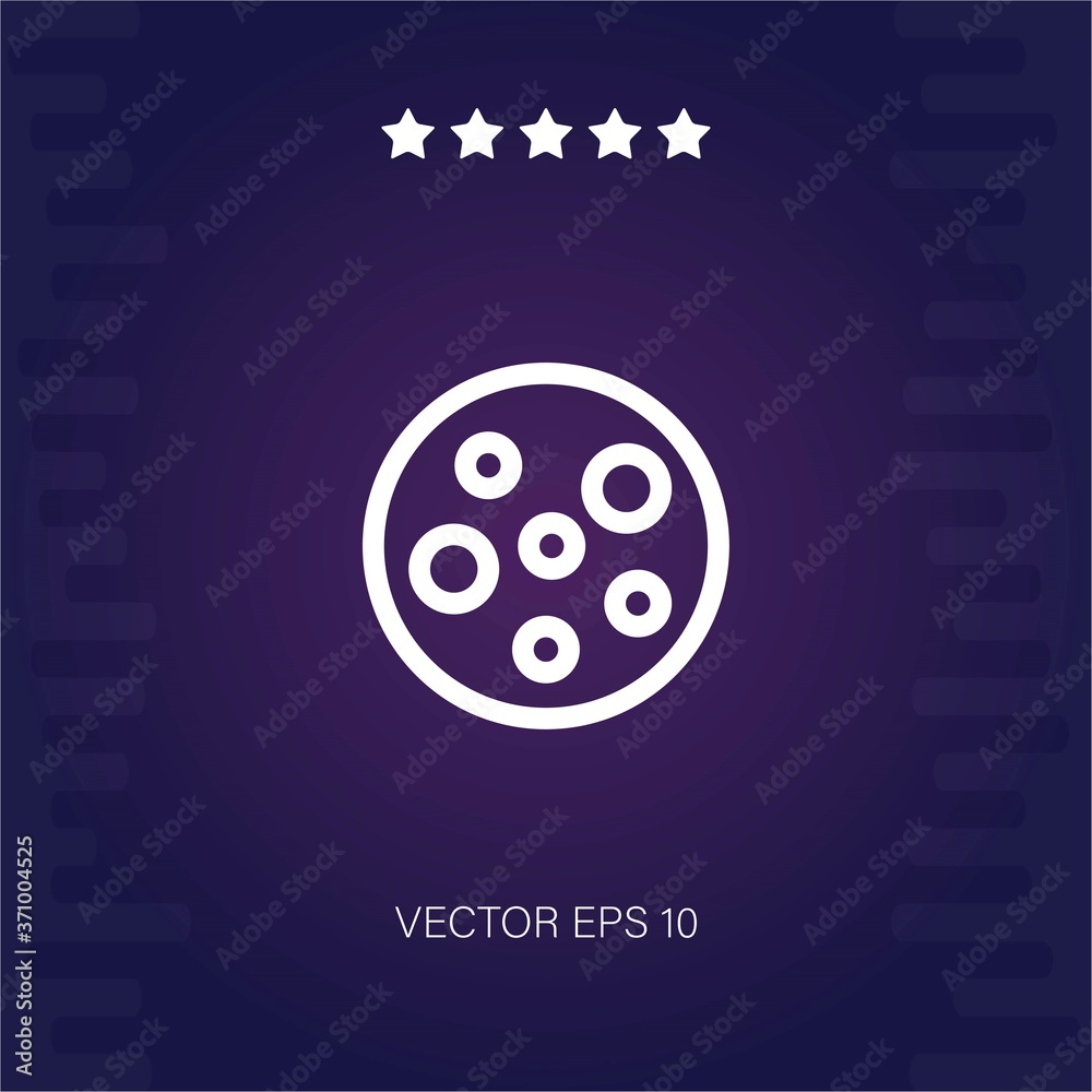 cookie vector icon modern illustration cookie vector icon modern illustration