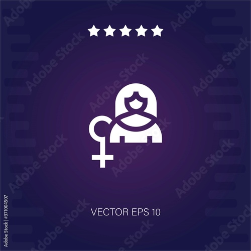 cisgender vector icon modern illustration