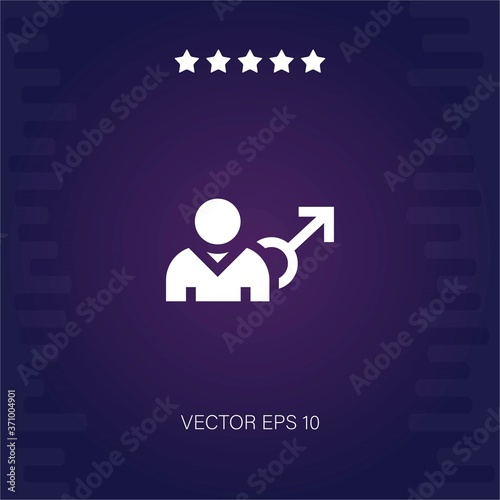 cisgender vector icon modern illustration
