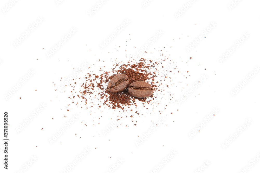 coffee beans isolated on white
coffee beans isolated on white