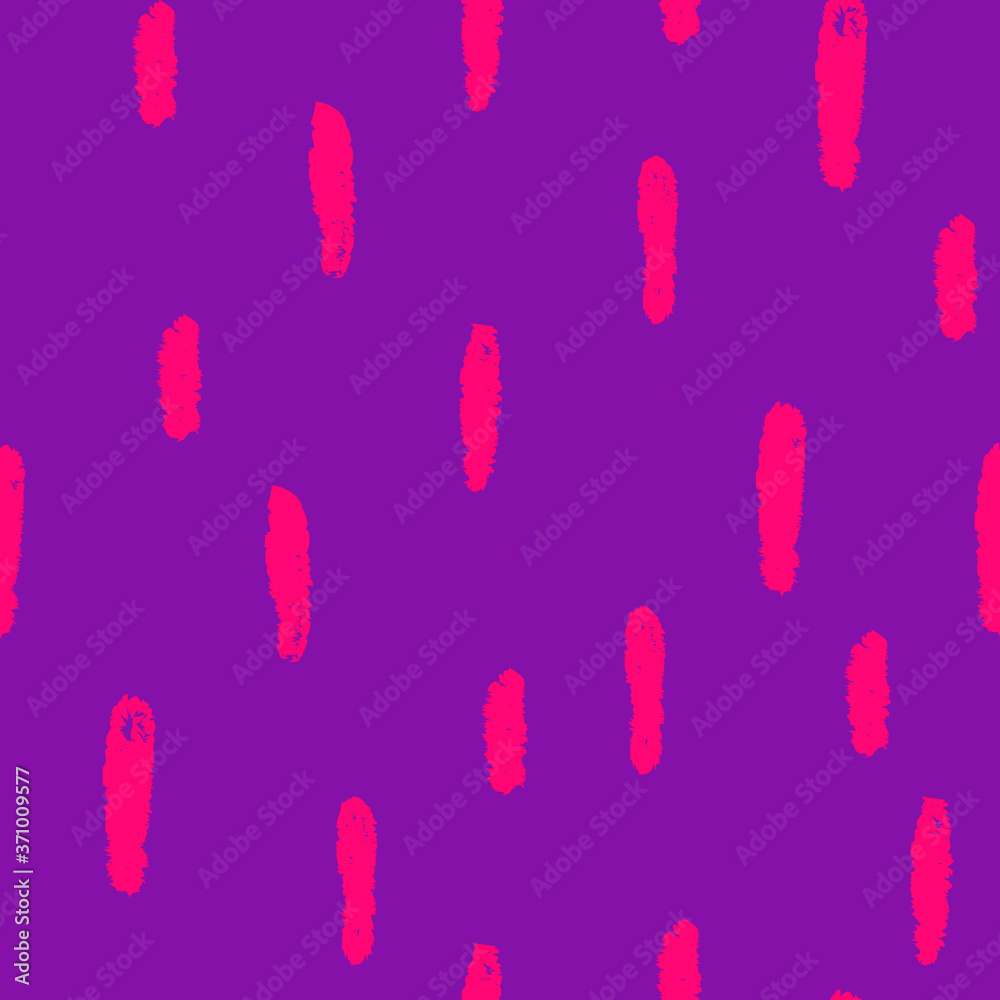 Vector doodle pattern, made of brush stroke.