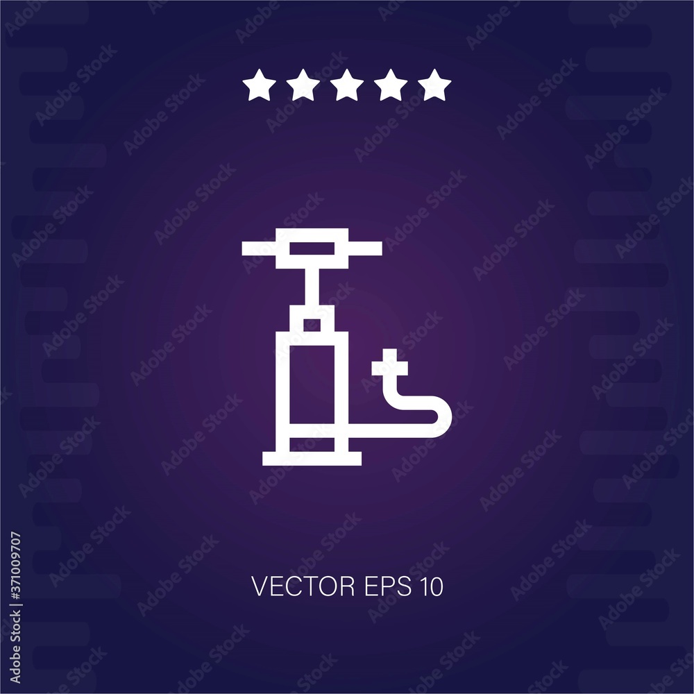 air pump vector icon modern illustration air pump vector icon modern illustration