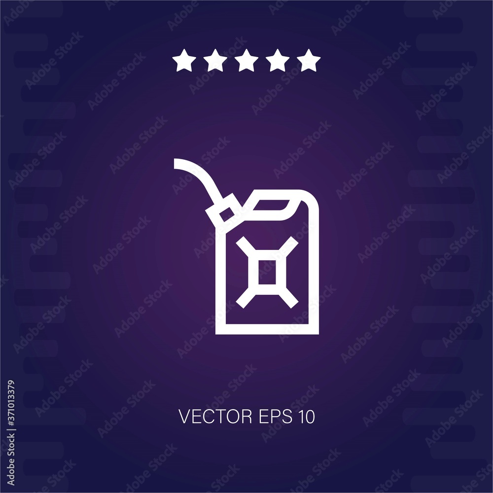 fuel vector icon modern illustration fuel vector icon modern illustration