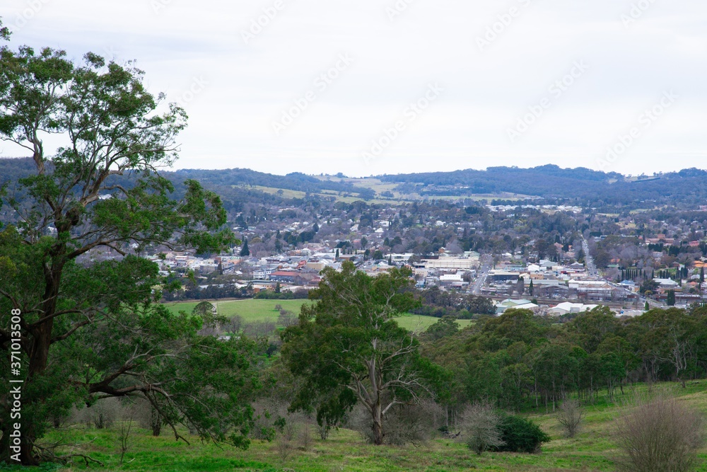 Panoramic views of Bowral in NSW Southern Highlands Australia Panoramic views of Bowral in NSW Southern Highlands Australia