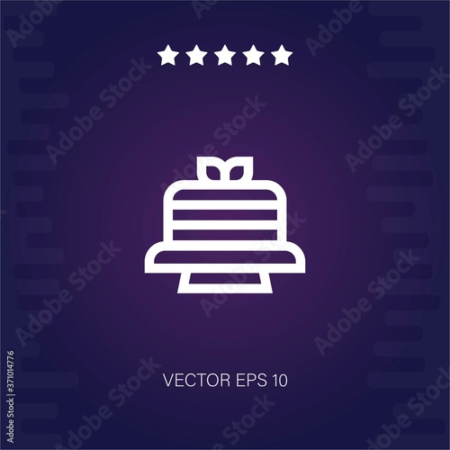 shuba salad vector icon modern illustration