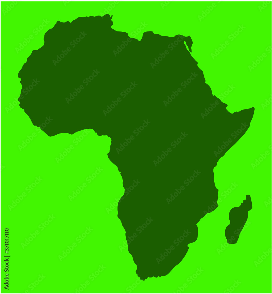 map of africa continent