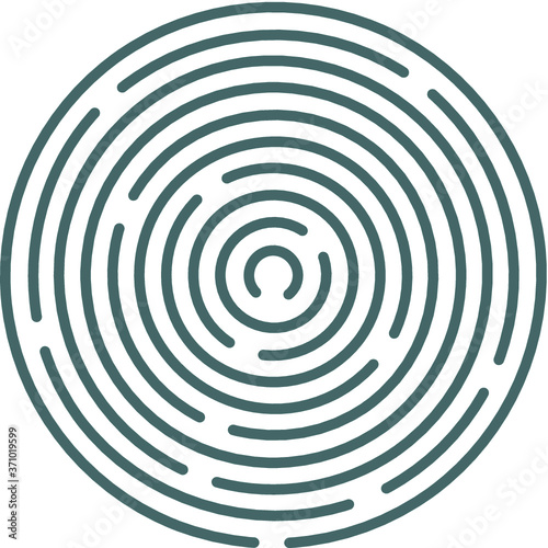 A labyrinth (maze) illustration for children play