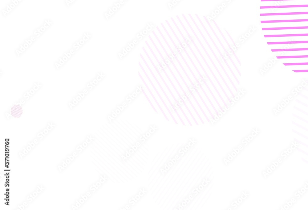 Light Pink, Yellow vector layout with circle shapes. Light Pink, Yellow vector layout with circle shapes.