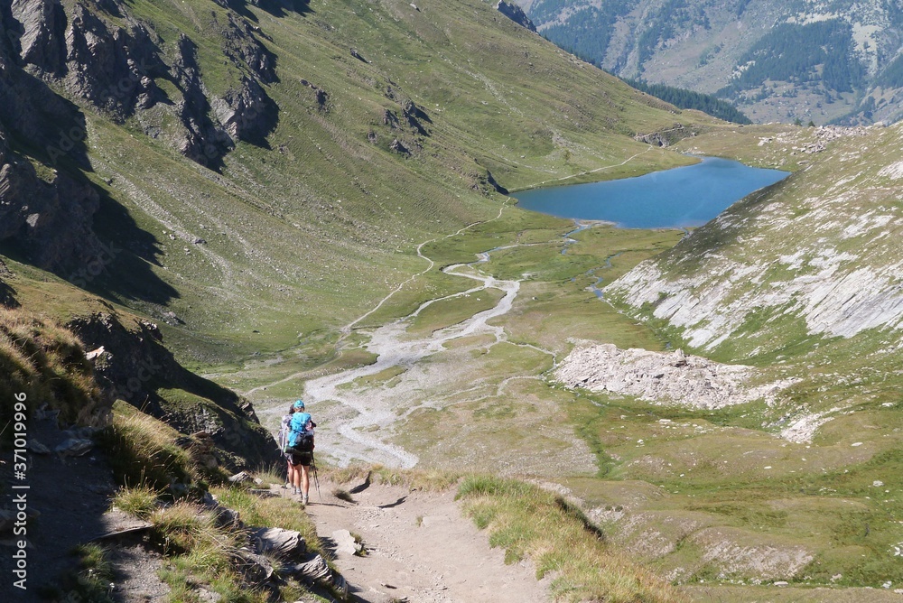 Fototapeta premium Trek Queyras