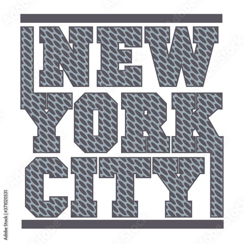 New York typography, design graphic, t-shirt printing man NYC, original design clothing