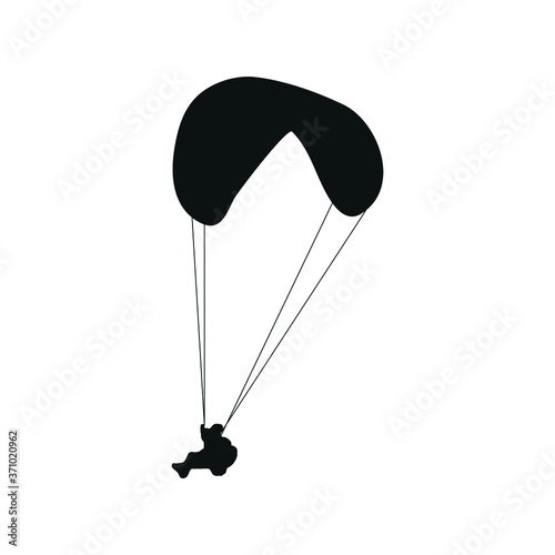 Parachute Silhouette